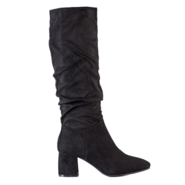 Flyfor Botas de camurça preto Flyfor Botas de camurça preto