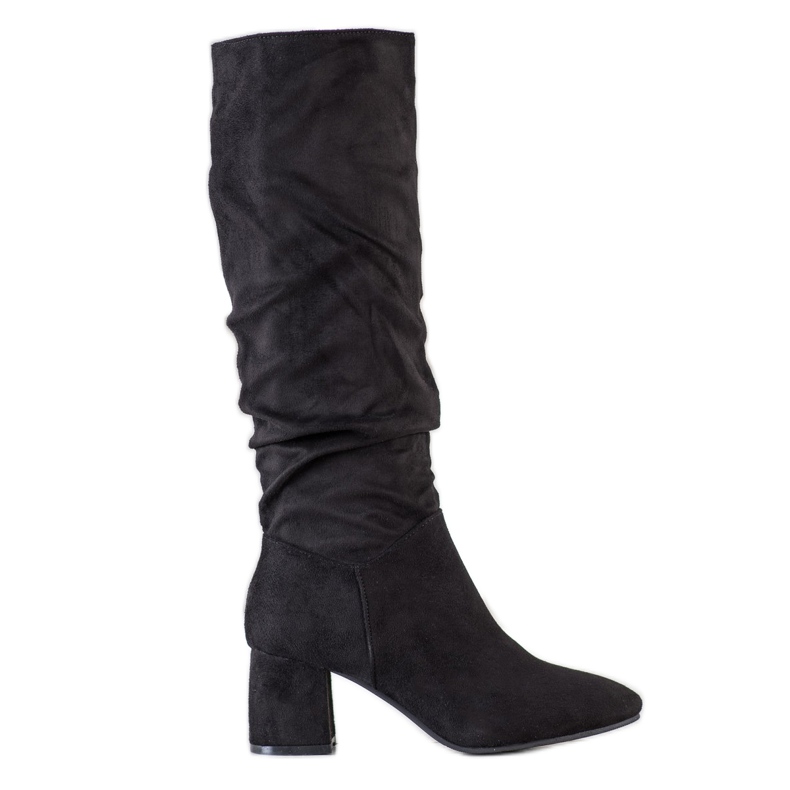 Flyfor Botas de camurça preto