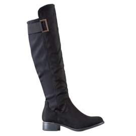 Evento Botas Com Cinto Decorativo preto Evento Botas Com Cinto Decorativo preto