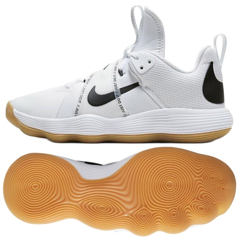 Tênis de voleibol Nike React HyperSet CI2955100-S branco branco
