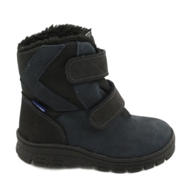 Botas com membrana Mazurek 1351 azul marinho preto