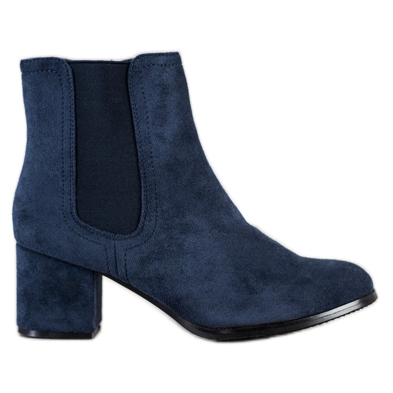 J. Star Salto alto quente azul marinho azul