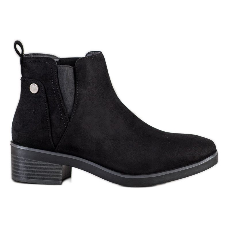 Clowse Botas pretas chelsea casuais preto
