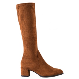 Botas marrons Sergio Leone castanho