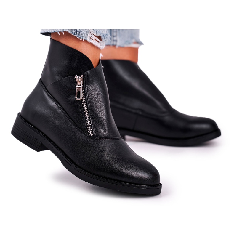 Botas femininas pretas magnat preto
