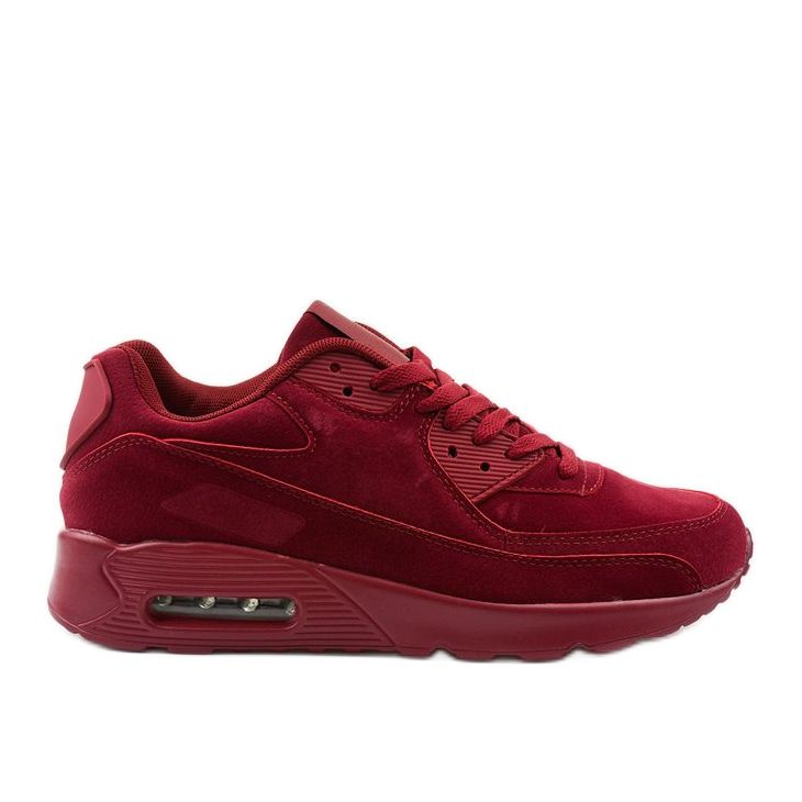 Tênis masculino vermelho esportivo 55109-2