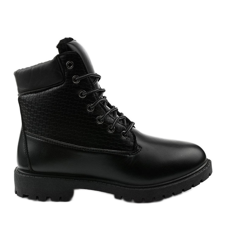 Botas isoladas Avini pretas preto