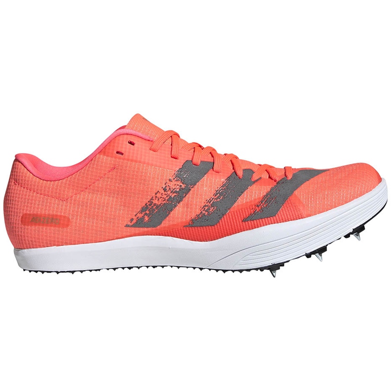 Sapatos masculinos adidas Adizero lJ cravos laranja EG6172