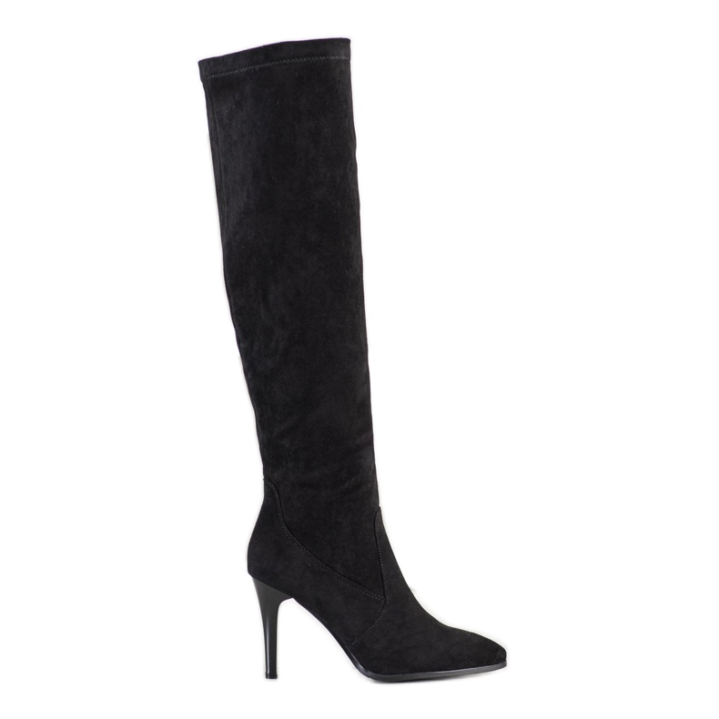 Goodin Botas de salto alto preto