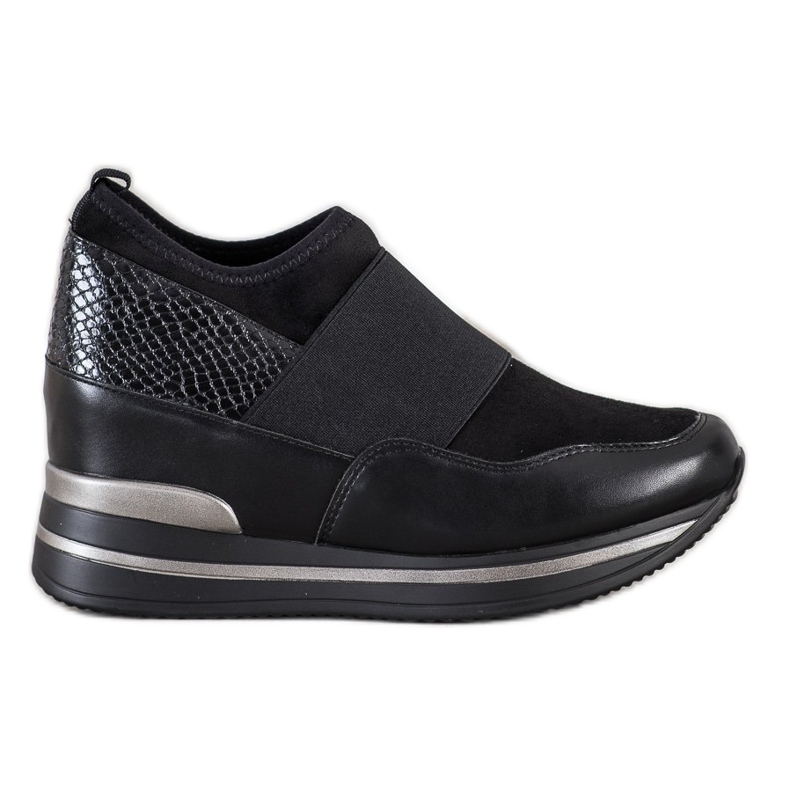 Gogo Tênis Slip-on preto