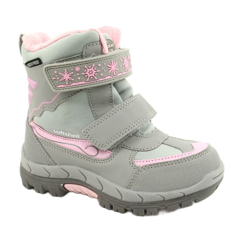 American Club Botas americanas impermeáveis ​​com membrana HL46 / 20 rosa cinza