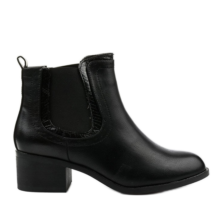 Botas pretas da Bluehill botas isoladas Jodhpur preto