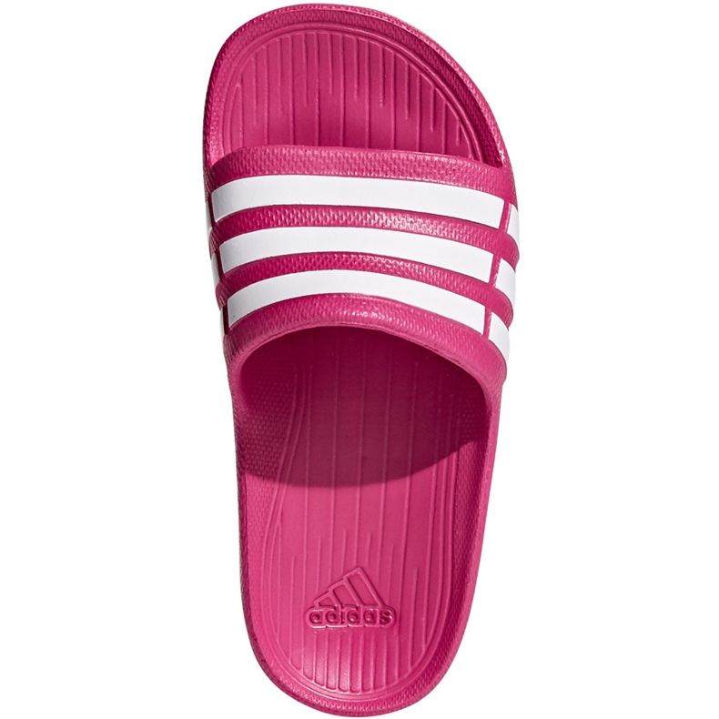 Chinelos Adidas Duramo Slide K rosa G06797