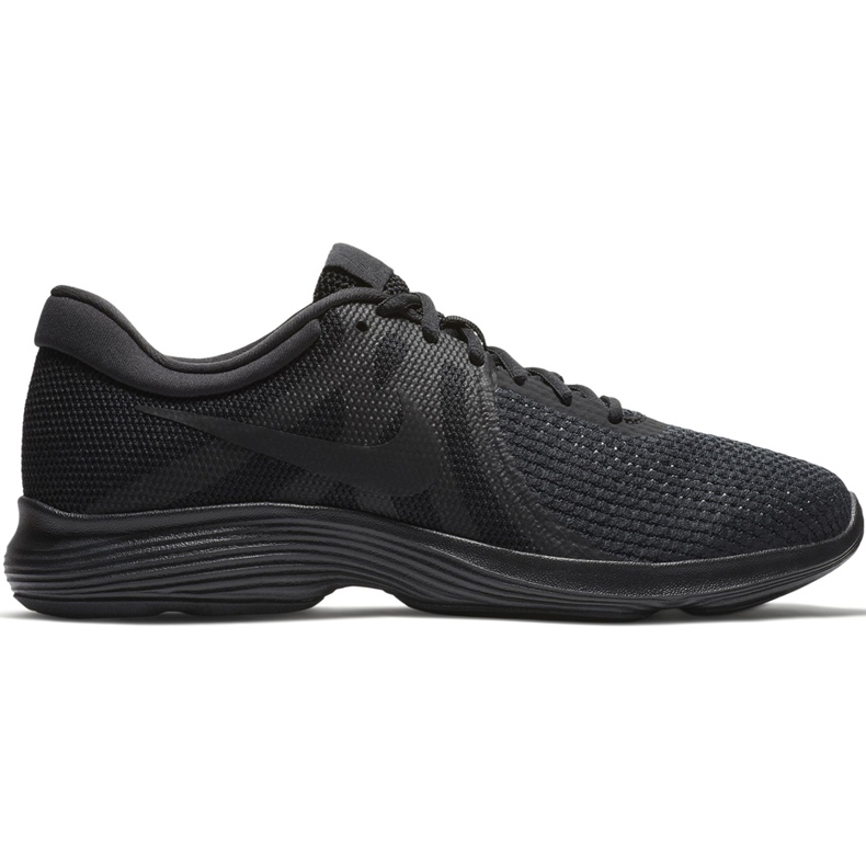 Tênis de corrida masculino Nike Revolution 4 Eu AJ3490 002 preto