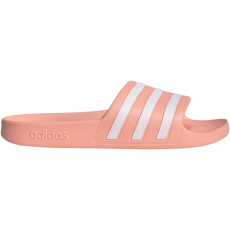 Chinelos femininos Adidas Adilette Aqua salmon EE7345 rosa