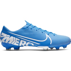 Chuteiras Nike Mercurial Vapor 13 Academy FG / MG AT5269 414 azul azul