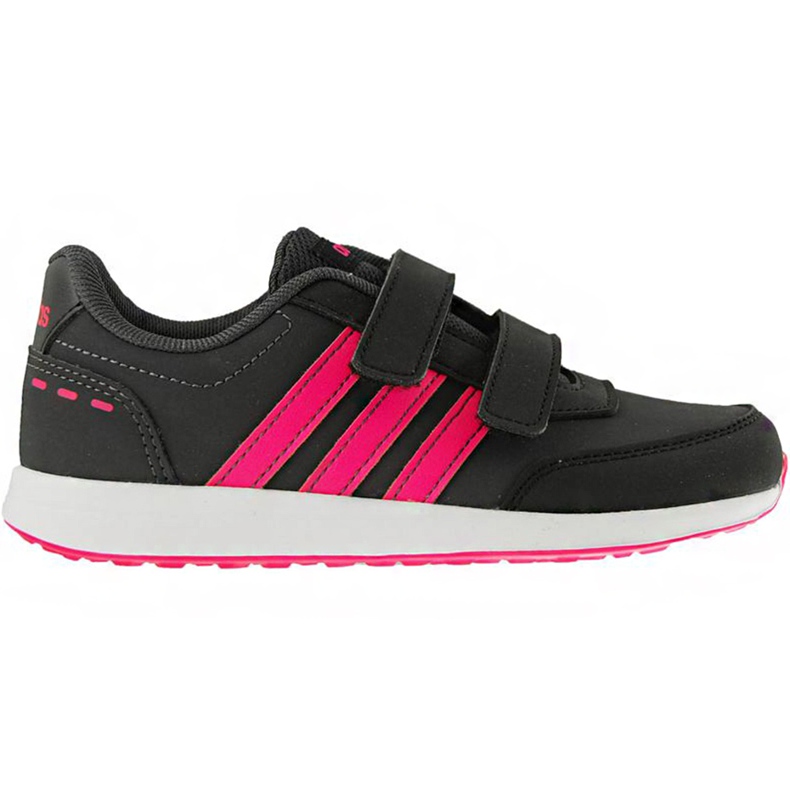 Adidas Vs Switch 2 Cmf C calçados infantis preto-rosa EG1594