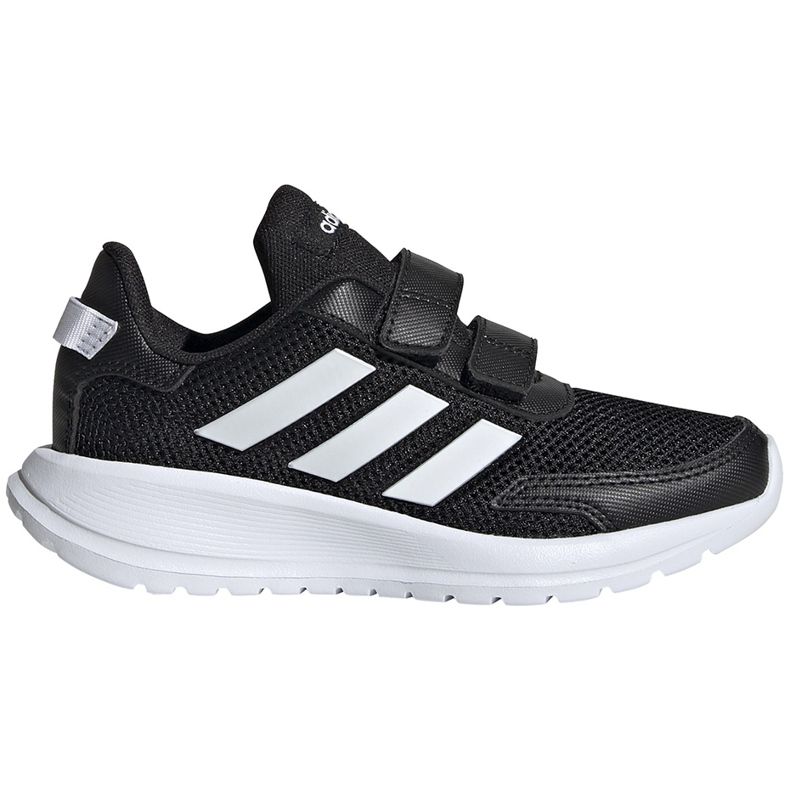 Sapatos infantis Adidas Tensaur Run C preto e branco EG4146