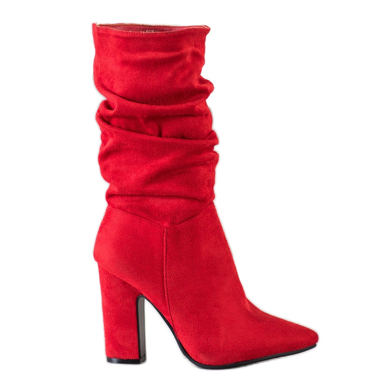 Sweet Shoes Botas Vermelhas Curtas vermelho