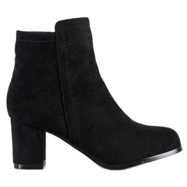 Wilady Botas pretas elegantes preto