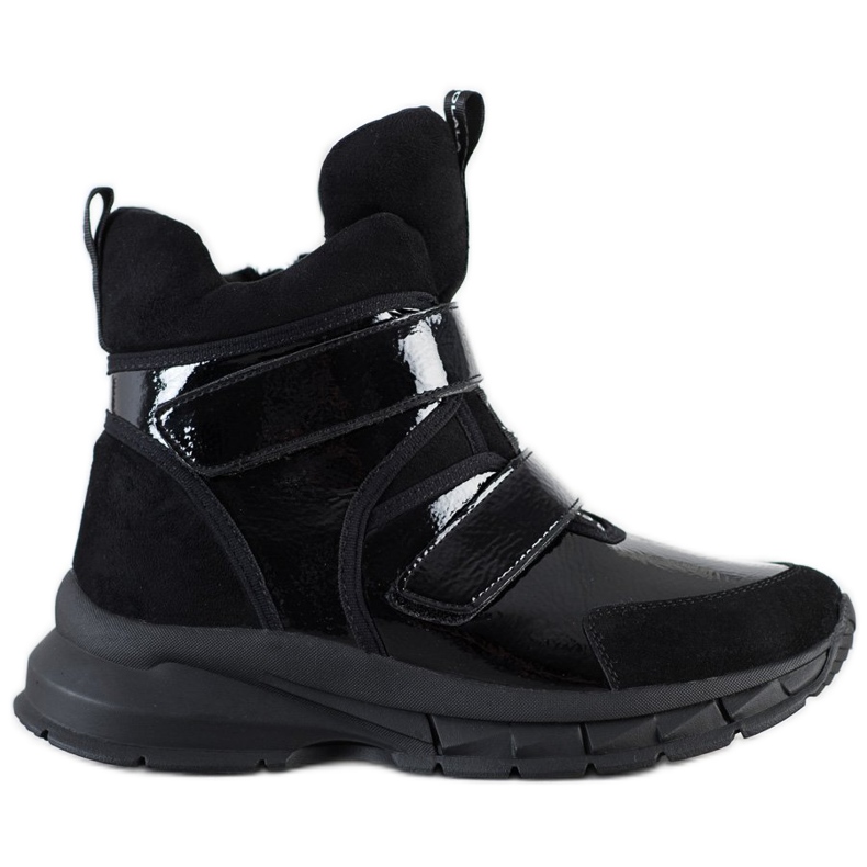 SHELOVET Botas de inverno com velcro preto SHELOVET Botas de inverno com velcro preto