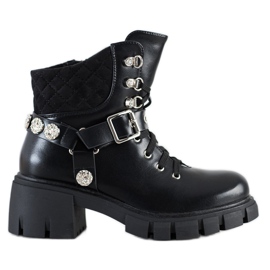 Yes Mile Trabalhadores elegantes com enfeites preto