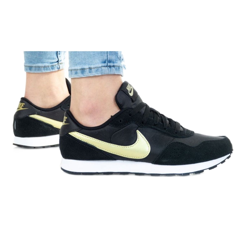 Sapato Nike Md Valiant (S) Jr CN8558-009 preto azul marinho