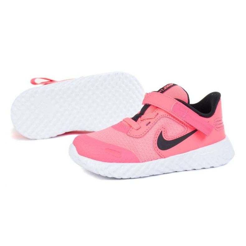 Nike Revolution 5 Flyease K CQ4651-600 azul marinho rosa