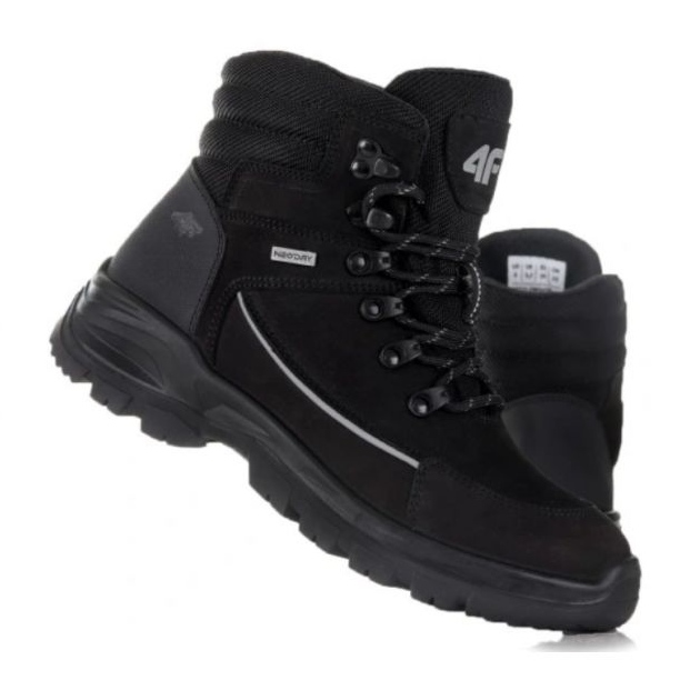 4F W Sapatos H4Z20-OBDH250 Pretos cinza