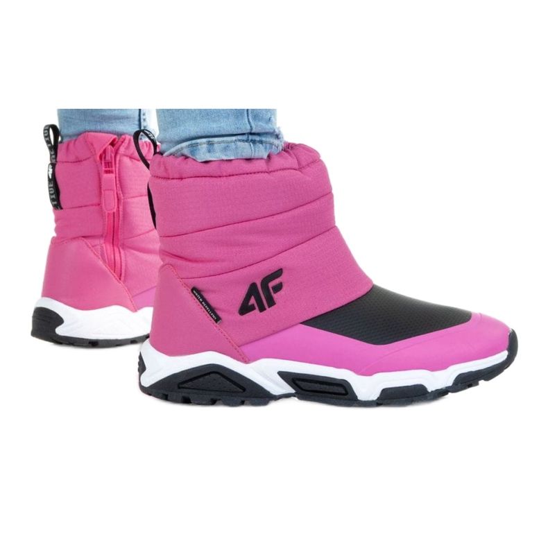 Sapatos 4F Jr HJZ20-JOBDW002 rosa branco