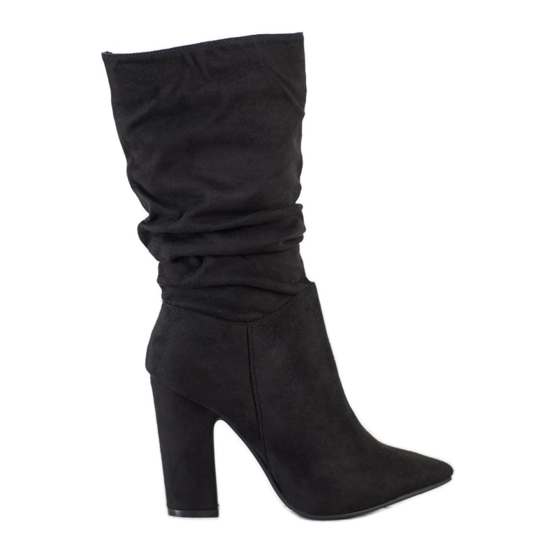 Sweet Shoes Botas pretas curtas preto