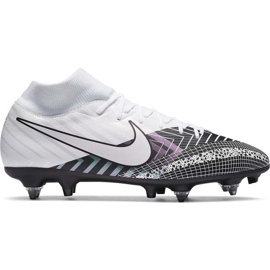 Chuteira Nike Mercurial Superfly 7 Academy Mds SG-Pro Ac DB4351 110 de futebol branco branco Chuteira Nike Mercurial Superfly 7 Academy Mds SG-Pro Ac DB4351 110 de futebol branco branco