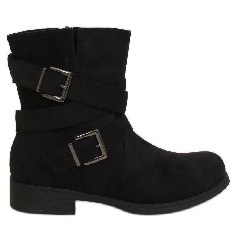 Botas pretas femininas pretas 8037-PA pretas preto