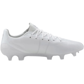 Botas de futebol Puma King Platinum Fg Ag branco 105606 03