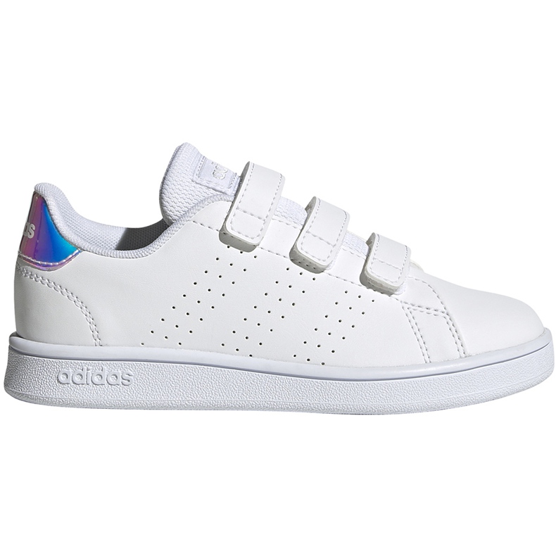 Sapatos infantis brancos Adidas Advantage C FY4625