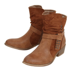 Botas femininas Camel Z1122 Camel marrom