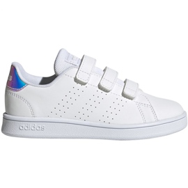 Sapatos Adidas Advantage C Jr FY4625 branco Sapatos Adidas Advantage C Jr FY4625 branco