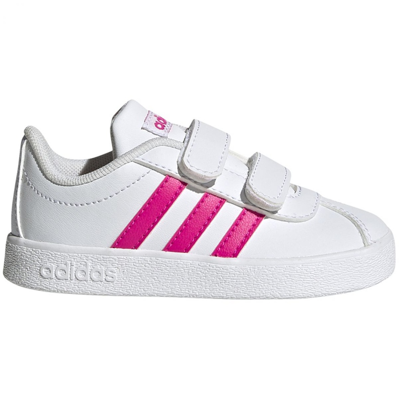 Sapatos Adidas Vl Court 2.0 Cmf Jr EG3890 branco rosa