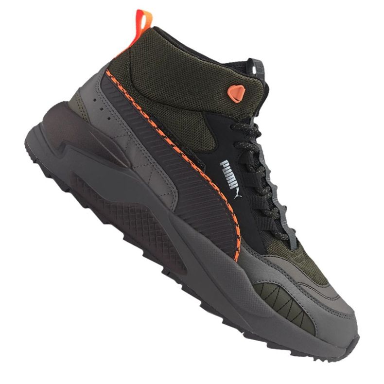 Puma X-Ray 2 Square Mid Wtr M 373020-03 preto cinza verde