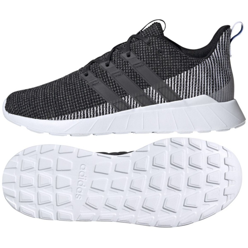 Tênis Adidas Questar low M FW5111 branco preto cinza