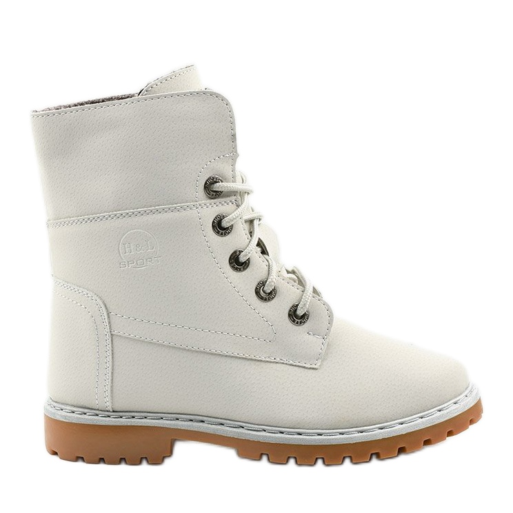 Botas isoladas cinza da barraca