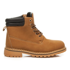 Mtt Sport Armadilhas amarradas com aquecimento marrom