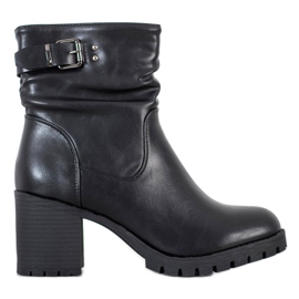 SDS Botas de cano alto com isolamento preto