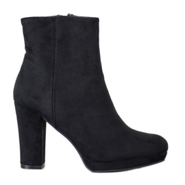 Seastar Botas com salto alto preto