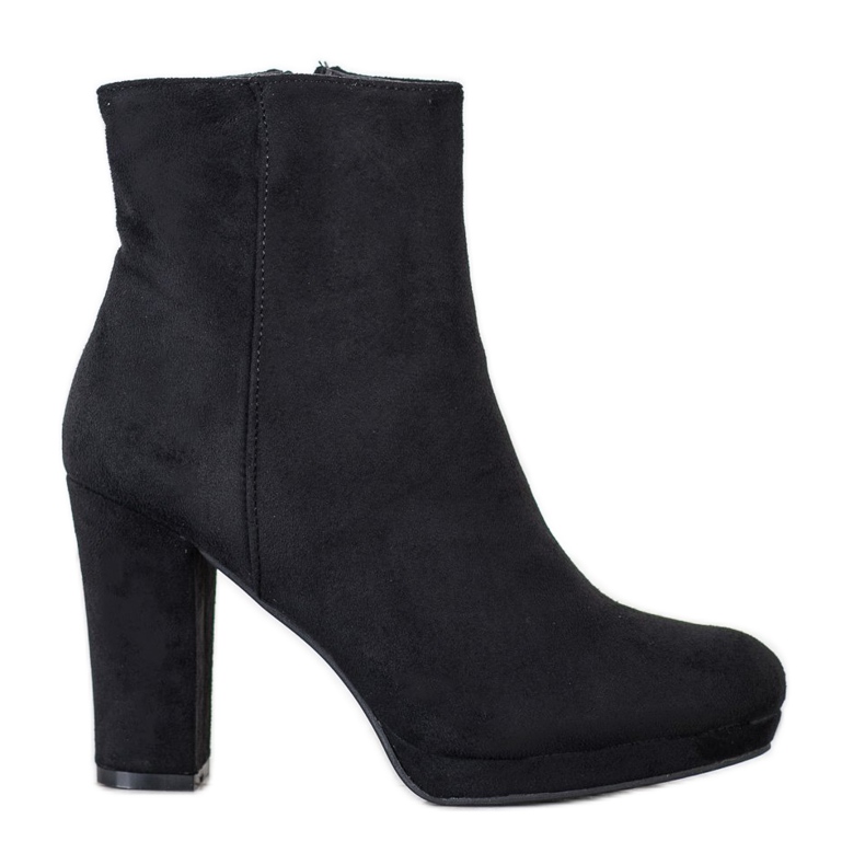 Seastar Botas com salto alto preto