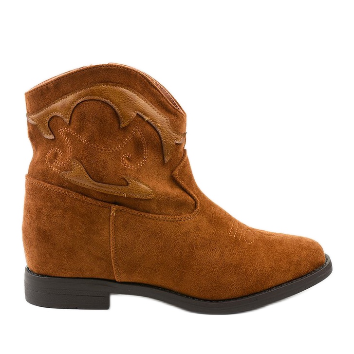 Botas de cowboy quentes Brown Fourmaney castanho Botas de cowboy quentes Brown Fourmaney castanho