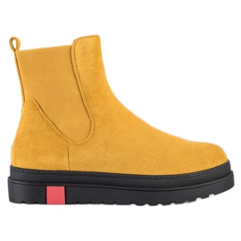 Seastar Botas na plataforma multicolorido amarelo