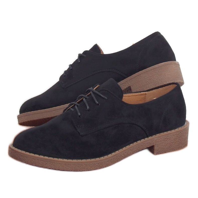 Mocassins pretos TU146 pretos