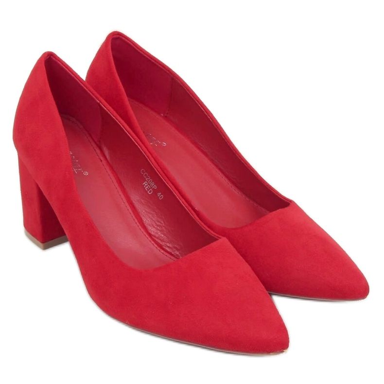 Bombas no posto vermelho CC208P Vermelho
