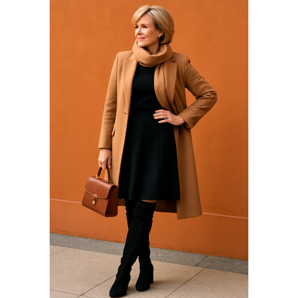 Botas de overknee em quarenta - como usá -las com classe e elegância